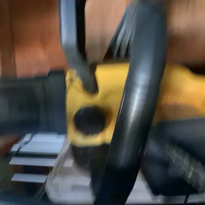 Yellow shop vacuum or pressure washer