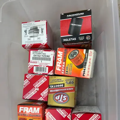 Oil filter assortment