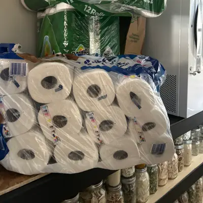 Bounty paper towels & toilet paper