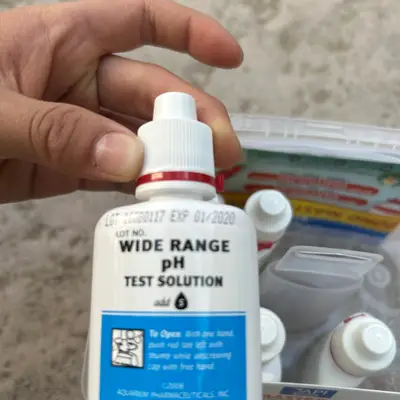 Wide Range pH Test Solution