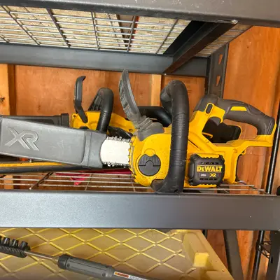 DeWalt cordless chainsaws