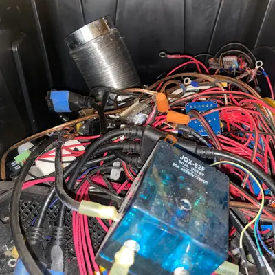 Old-house battery wiring and controls