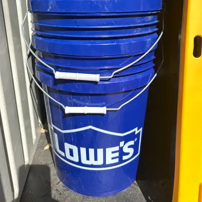 5-gallon buckets