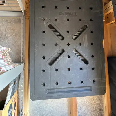 DeWalt portable workbench (woodworking table)