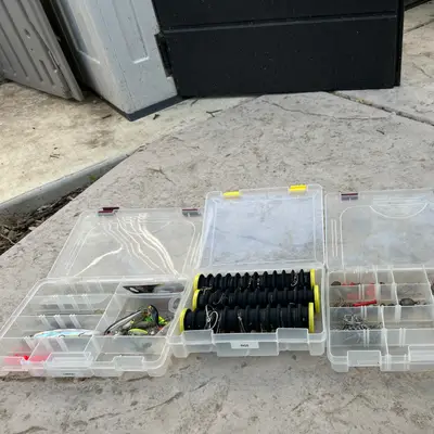 Fishing tackle boxes
