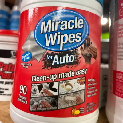MiracleWipes for Auto (90 ct)