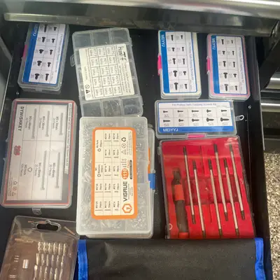 Precision tools & screw assortment
