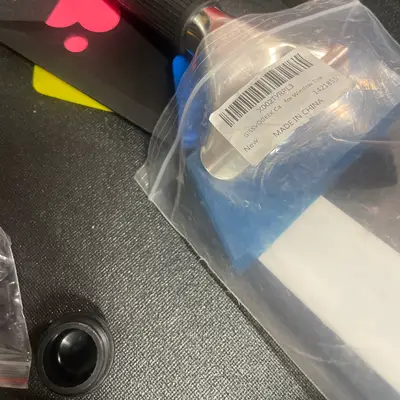 Plastic blade with attachments