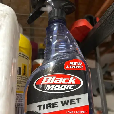 Black Magic Tire Wet