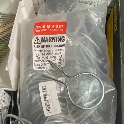 Fence Mesh Ring Clips