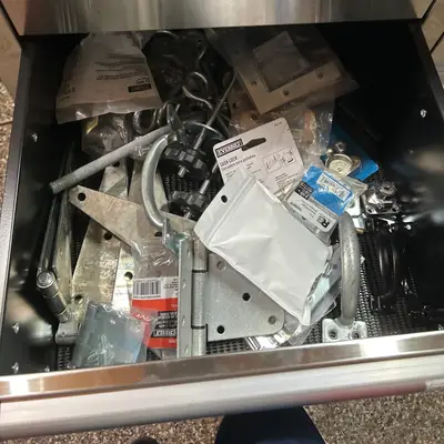 Miscellaneous hardware (hinges & brackets)