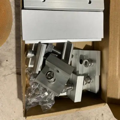 Solar panel mounting brackets
