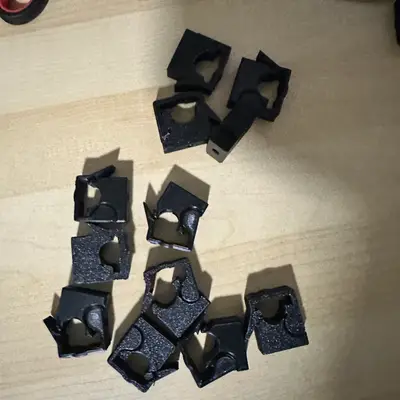 3D-Printed ABS Cord Clips