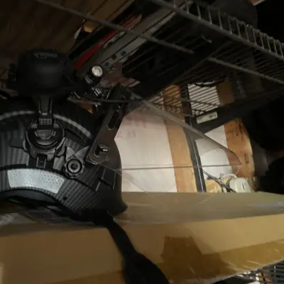 Safety helmet with face shield and ear muffs