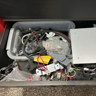 Miscellaneous parts bin (junk yard)
