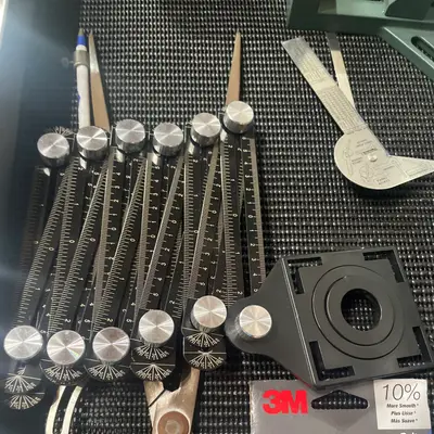 Multi-angle measuring ruler