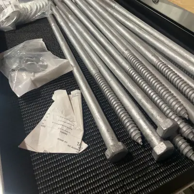 Galvanized Lag Screws