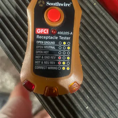 Southwire 40020S-A GFCI receptacle tester