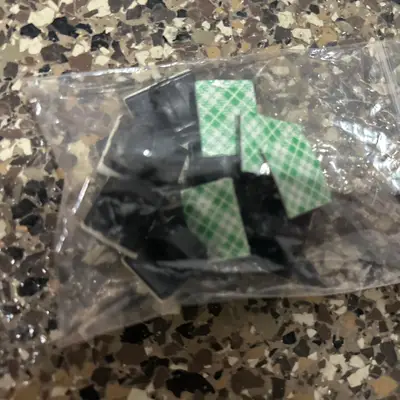 Self-adhesive cable clips (bag)
