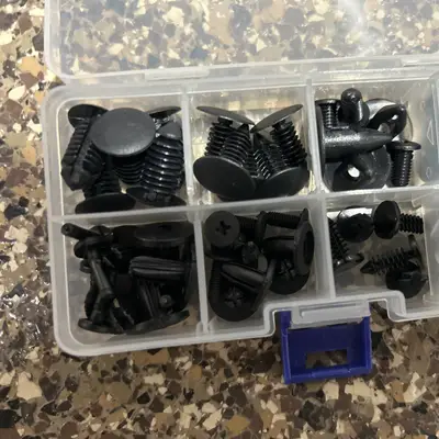 Automotive push retainer clip assortment (organizer box)
