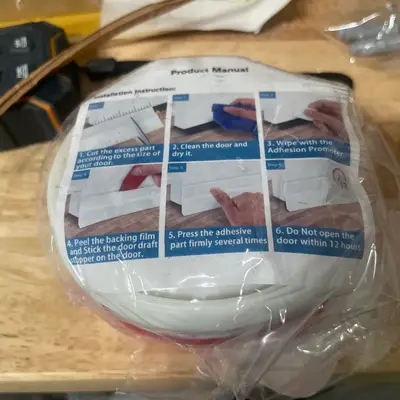 Self-Adhesive Door Draft Seal