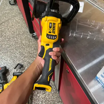 DeWalt cordless angle grinder